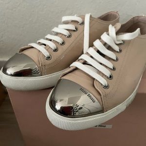 Miu Miu patent sneakers